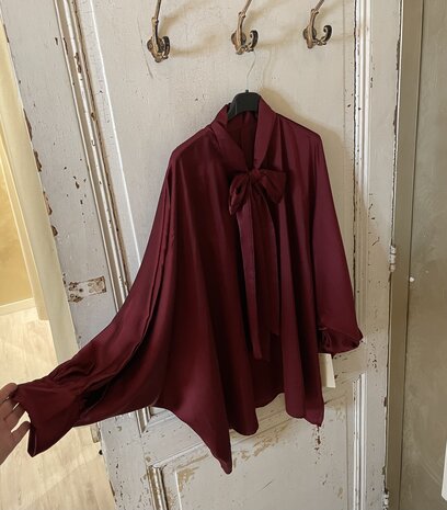 Sinna strik blouse bordeaux