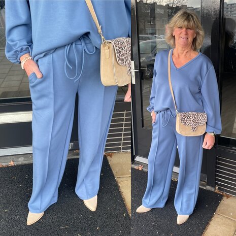 Mara comfy set blauw