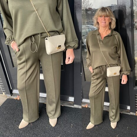 Annebel comfy set army