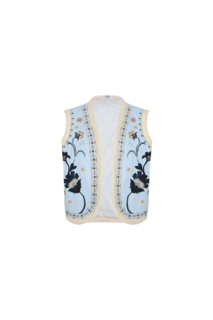 C&S Tory gilet ice blue