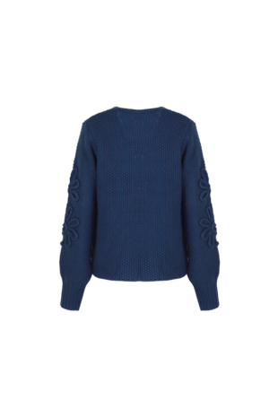 C&S Acy cardigan navy blue