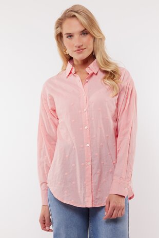 C&S Eme blouse flower peach