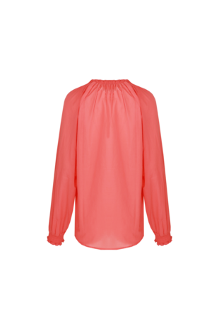 C&S Dinthe blouse spicy coral