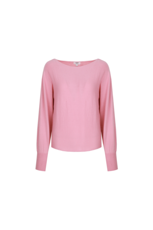 C&S Florine sweater flower peach