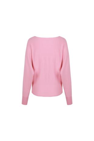 C&S Florine sweater flower peach