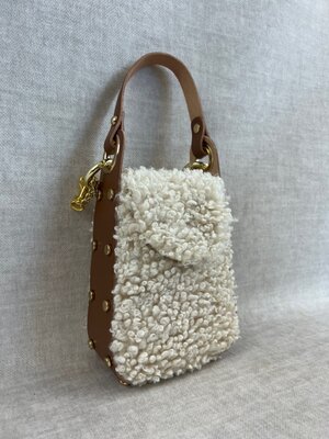 Curly bag - beige