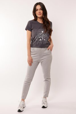 C&S Carmela broek gray melange