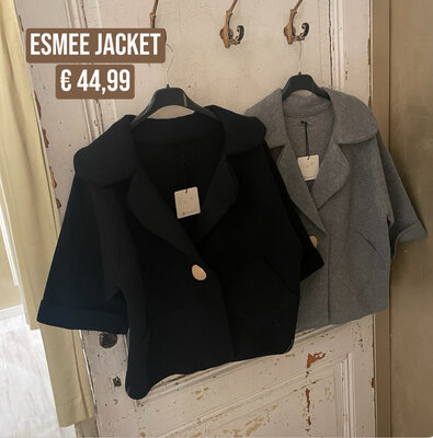 Esmee jacket zwart