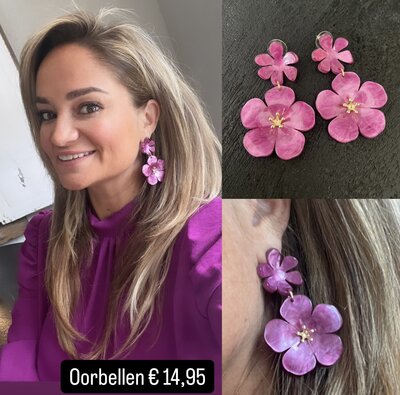 Mircle Flower oorbellen