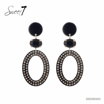 Olivia earring zwart