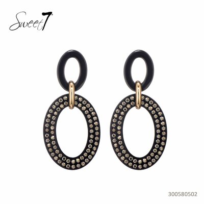 Jessica earring zwart