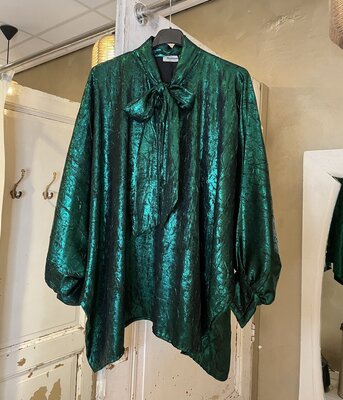 Donna strik blouse groen